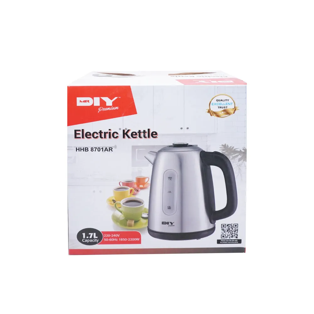 (MR.DIY) Premium 1.7L Stainless Steel Kettle