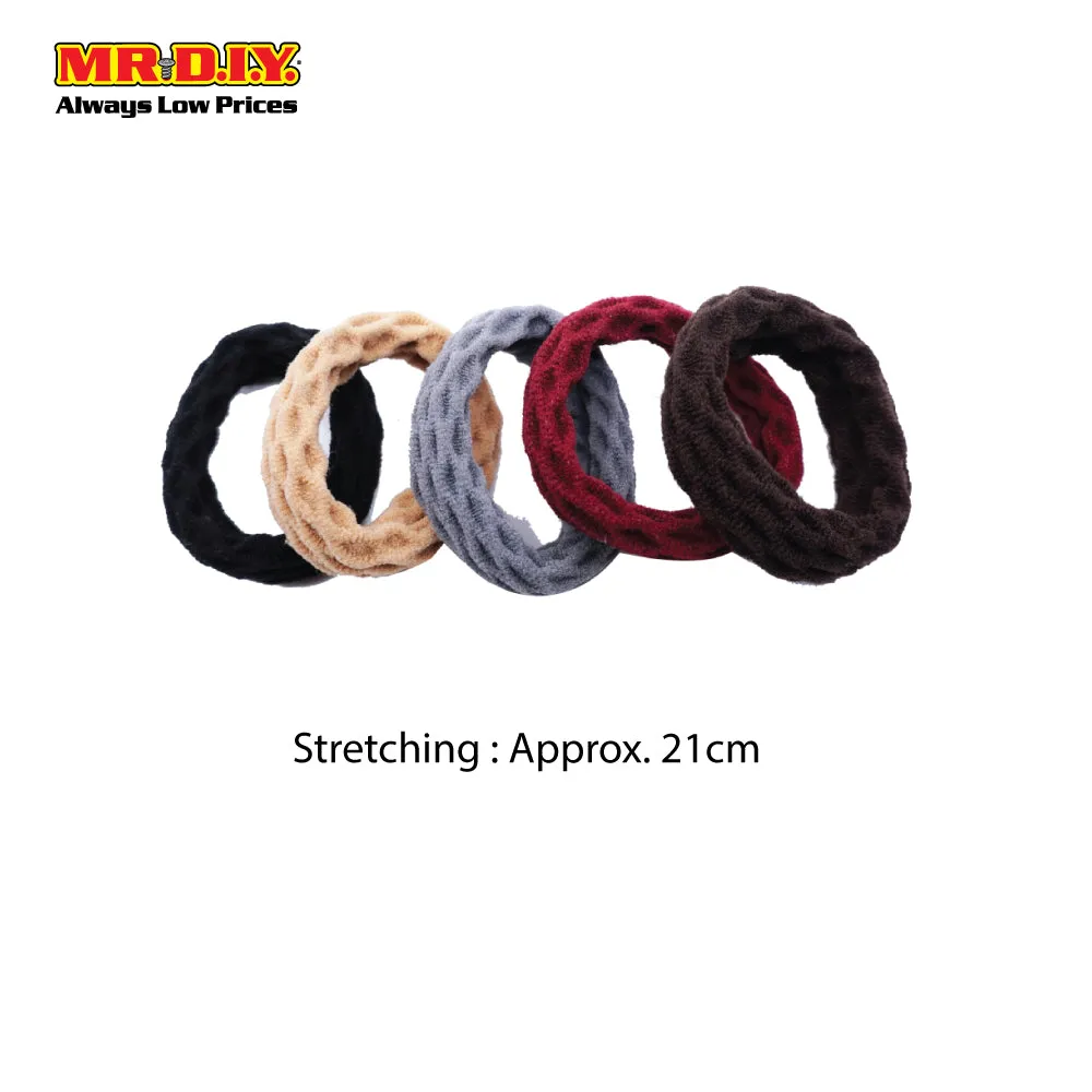 (MR.DIY) Premium Wave Diamond Rubber Hairband