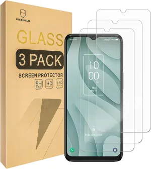 Mr.Shield [3-Pack] Designed For TCL 40 XE/TCL 40 X [Tempered Glass] [Japan Glass with 9H Hardness] Screen Protector