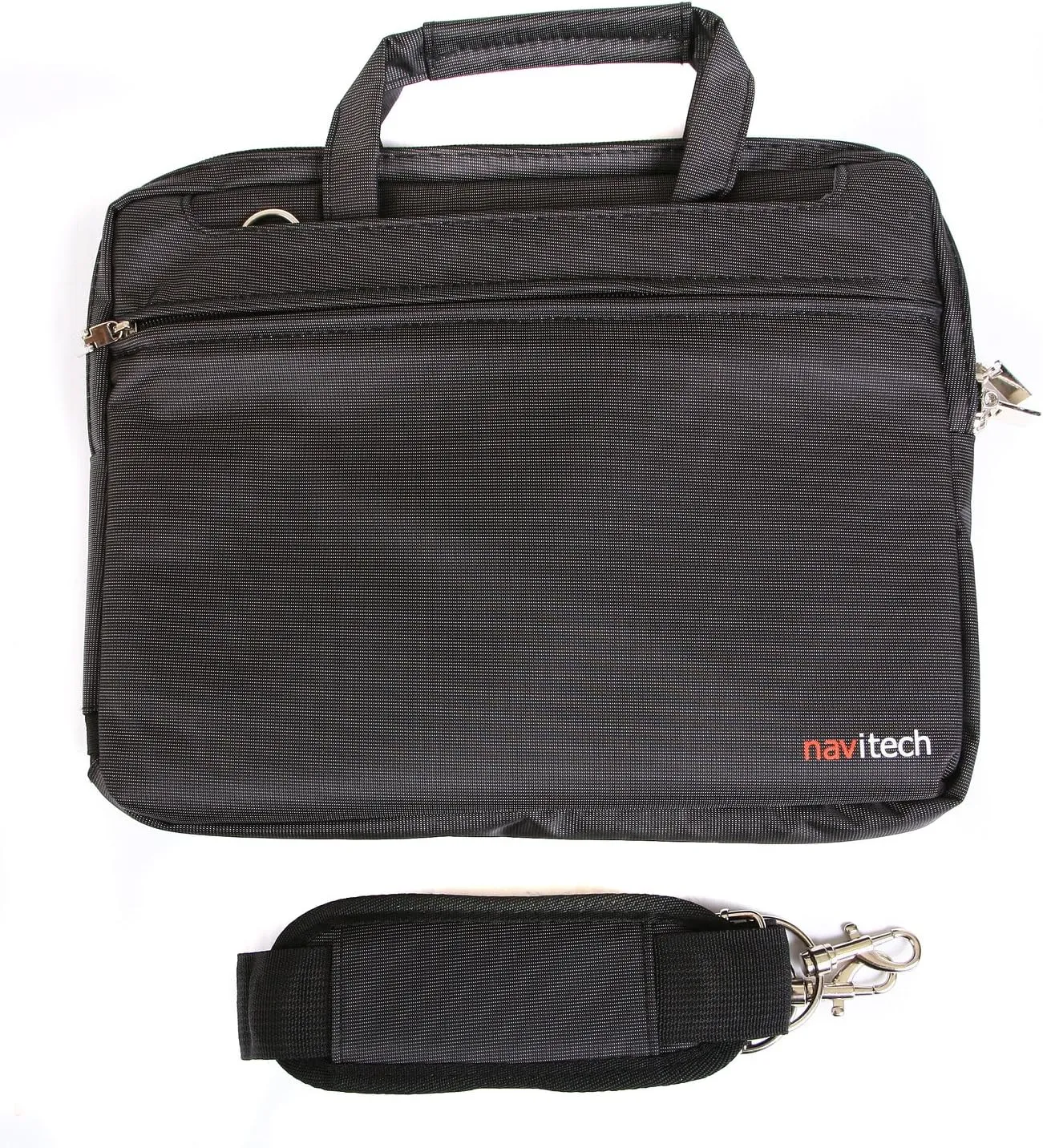 Navitech Black Sleek Premium Water Resistant Shock Absorbent Tablet Carry Bag Case Compatible with The Amazon Kindle Tablet