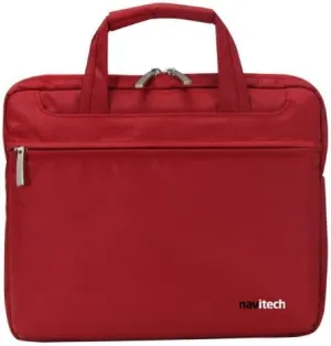 Navitech Ruby Red Sleek Premium Water Resistant Shock Absorbent Tablet Carry Bag Case Compatible with The Amazon Kindle Tablet