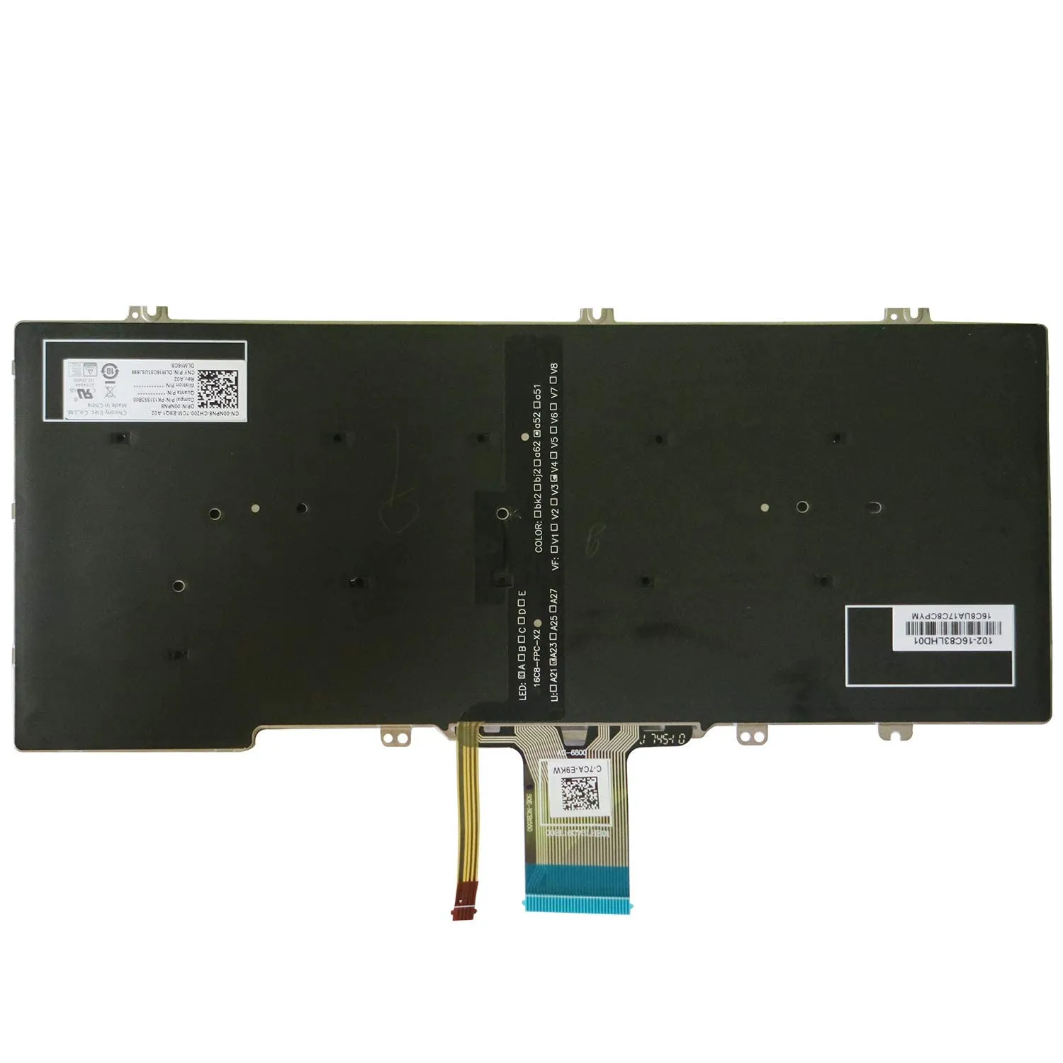 New Dell Latitude 5280 5289 5290 7280 7290 7380 7389 7390 US English Backlit Keyboard 0NPN8 00NPN8