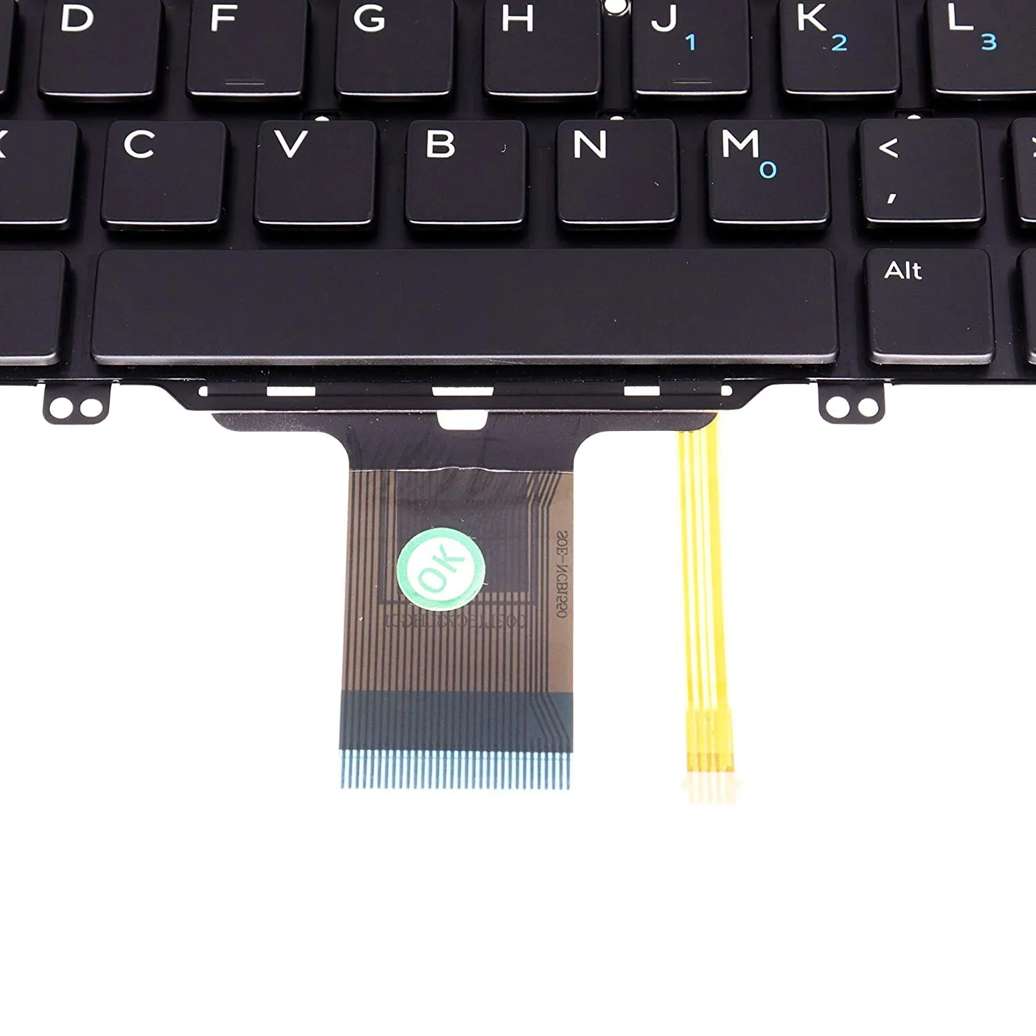 New Dell Latitude 5280 5289 5290 7280 7290 7380 7389 7390 US English Backlit Keyboard 0NPN8 00NPN8