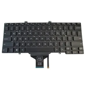 New Dell Latitude 7400 (not 2-in-1) 7410 3400 US English Backlit Keyboard RN86F 0RN86F