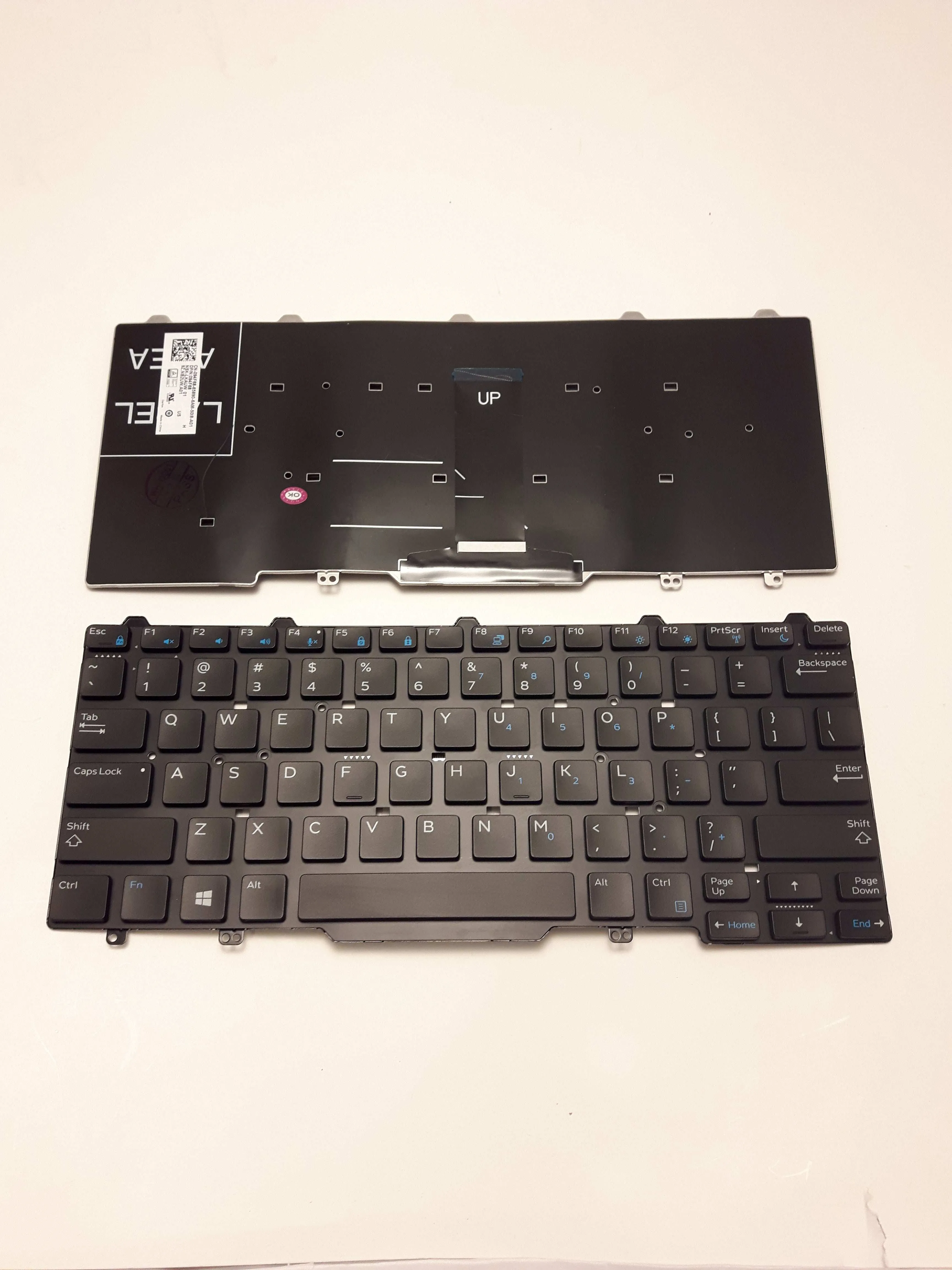 New Dell Latitude E5450 E5470 E5490 E7450 E7470 US English Keyboard Single Point