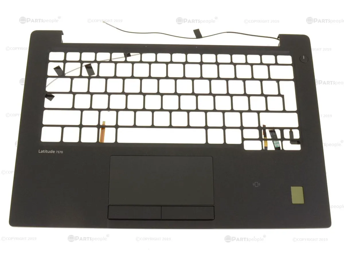 New Dell OEM Latitude 13 7370 EMEA Touchpad Palmrest Assembly EMEA  Fingerprint Reader V7NG7