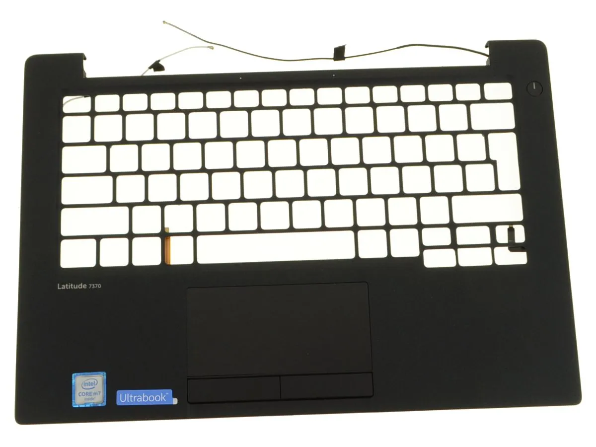 New Dell OEM Latitude 13 7370 EMEA Touchpad Palmrest Assembly EMEA Y62JV