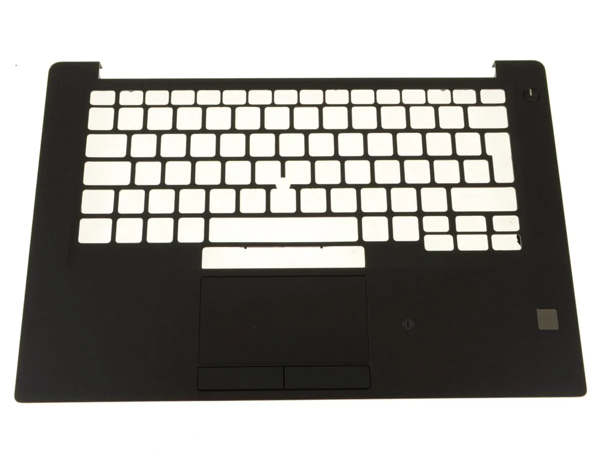 New Dell OEM Latitude 7490 EMEA Touchpad Palmrest Assembly EMEA Fingerprint Reader D4GFK WM91M