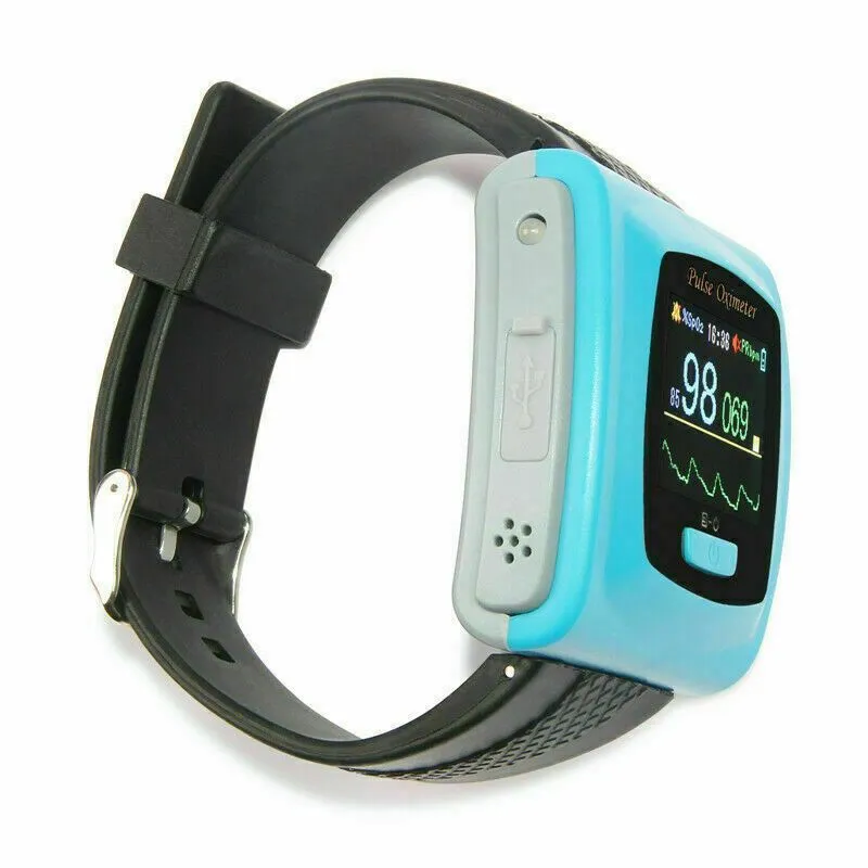 Overnight Fingertip Pulse Oximeter Watch, Accurate Oxygen Level Monitor