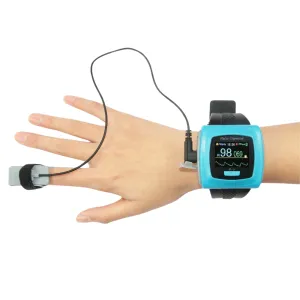 Overnight Fingertip Pulse Oximeter Watch, Accurate Oxygen Level Monitor