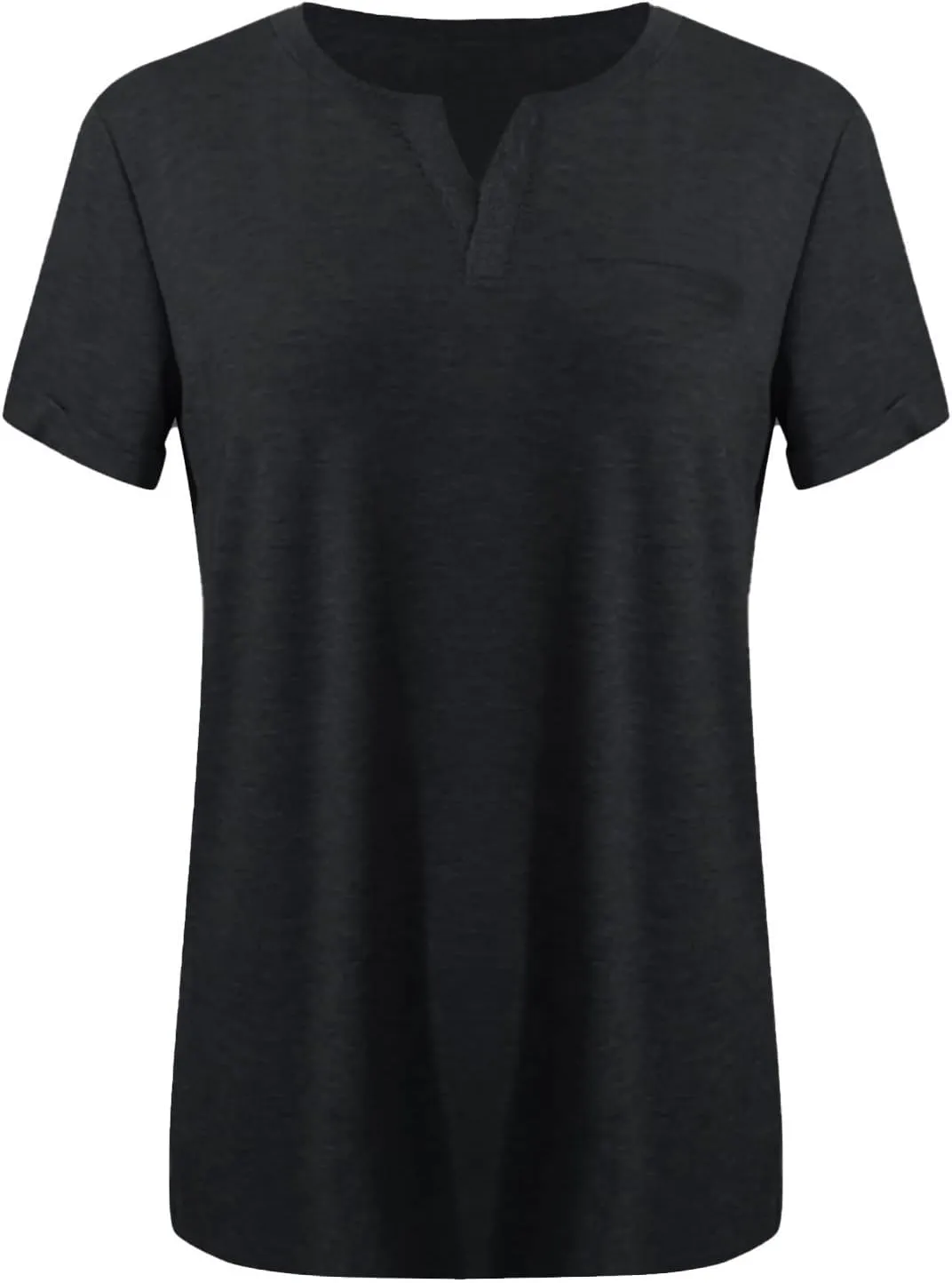 Plus Size Tops for Women Trendy V Neck Short Sleeve Summer Shirts Oversized Tunic Top Loose Fit Blouses Basic Tshirt