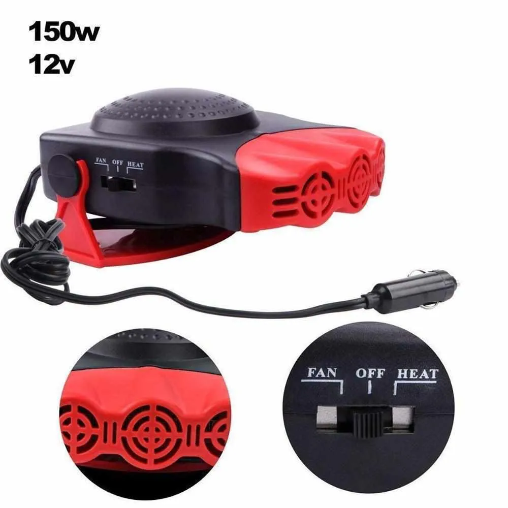 Portable Car Heater - Portable Car Window Defroster - 12V Car Heater