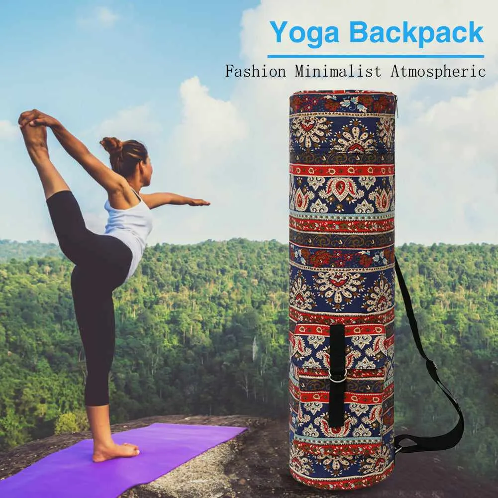 Printed Gym Mat Cover Bag
