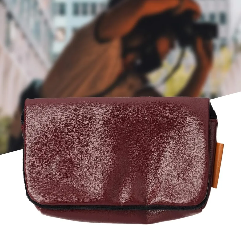 PU Leather Camera Case Travel Protector Bag for RX100 Cameras Secure and Convenient Storage