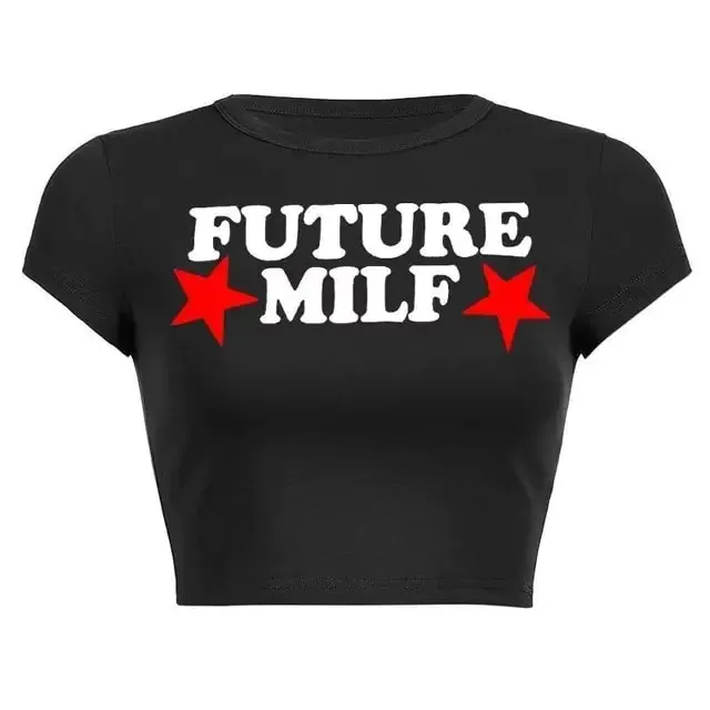 "Future MILF" Crop T-Shirt