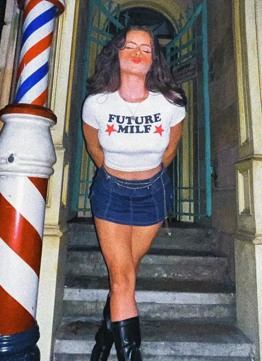 "Future MILF" Crop T-Shirt