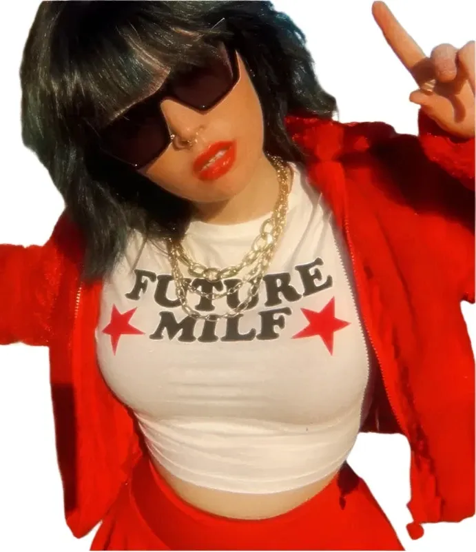 "Future MILF" Crop T-Shirt