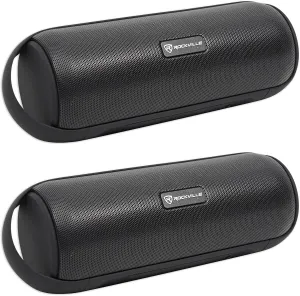 Rockville 2 RPB25 40w Portable/Outdoor Bluetooth Speakers w/USB Wireless Linking