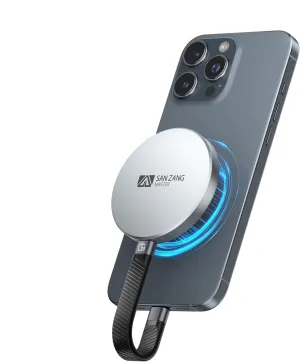 SAN ZANG MASTER Magnetic Portable Solid State Drives: Ultra-Thin, Portable Design for Secure Grip, Easy Connectivity, and Reliable Performance (1, TB)