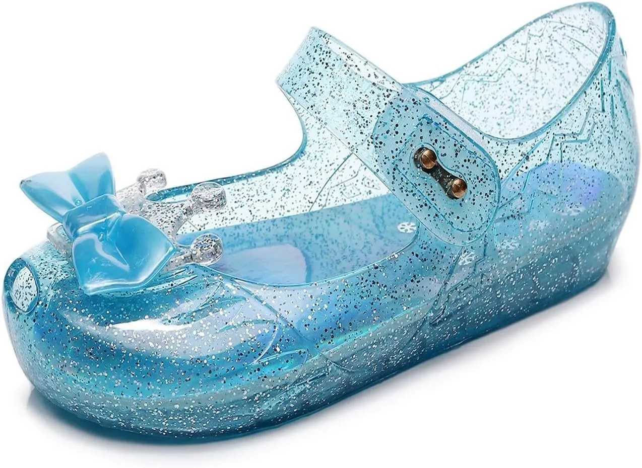 Sandals Shoe for Big Kid Summer Shoes Girls Sandals Jelly Mary Jane Dance Party Cosplay Shoes For Kids Toddler