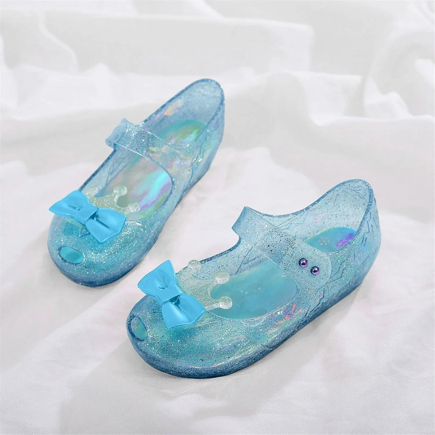 Sandals Shoe for Big Kid Summer Shoes Girls Sandals Jelly Mary Jane Dance Party Cosplay Shoes For Kids Toddler