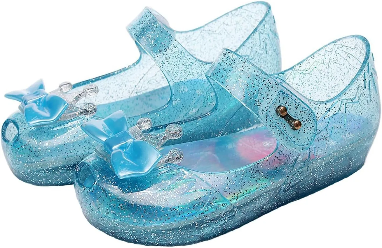 Sandals Shoe for Big Kid Summer Shoes Girls Sandals Jelly Mary Jane Dance Party Cosplay Shoes For Kids Toddler