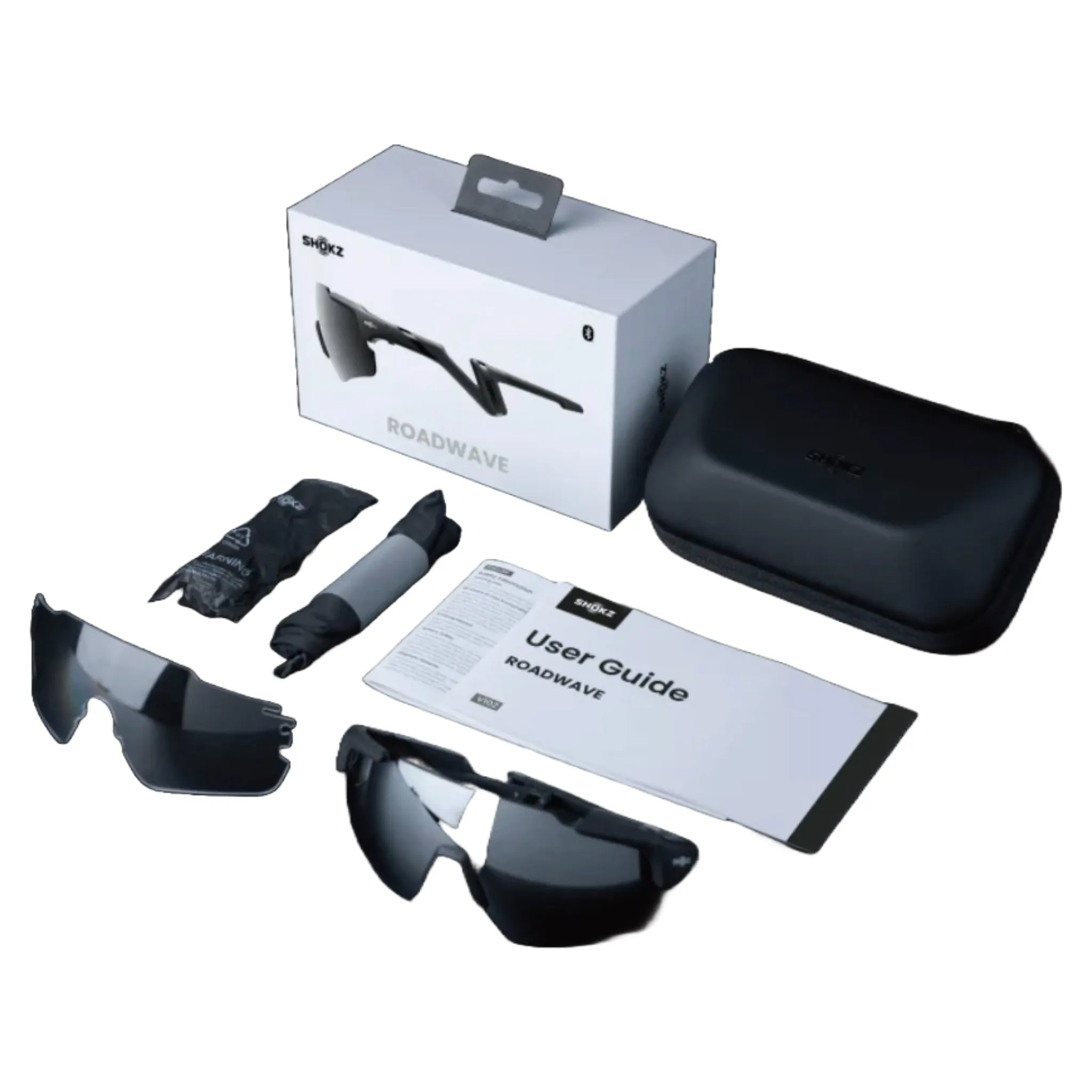 Shokz ROADWAVE Sport Bluetooth Bone Conduction Audio Sunglasses