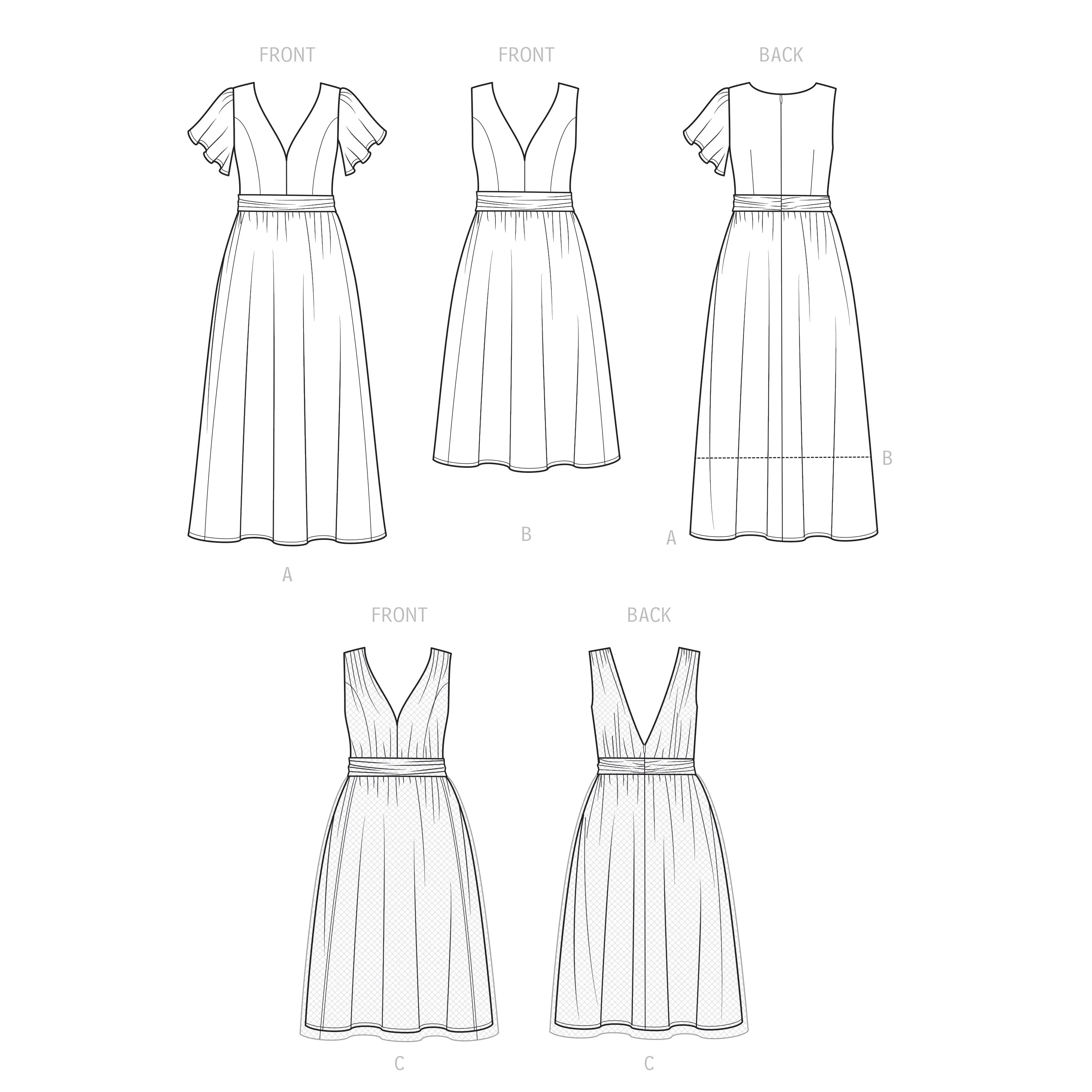 Simplicity Sewing Pattern S9476 WOMEN'S DRESSES