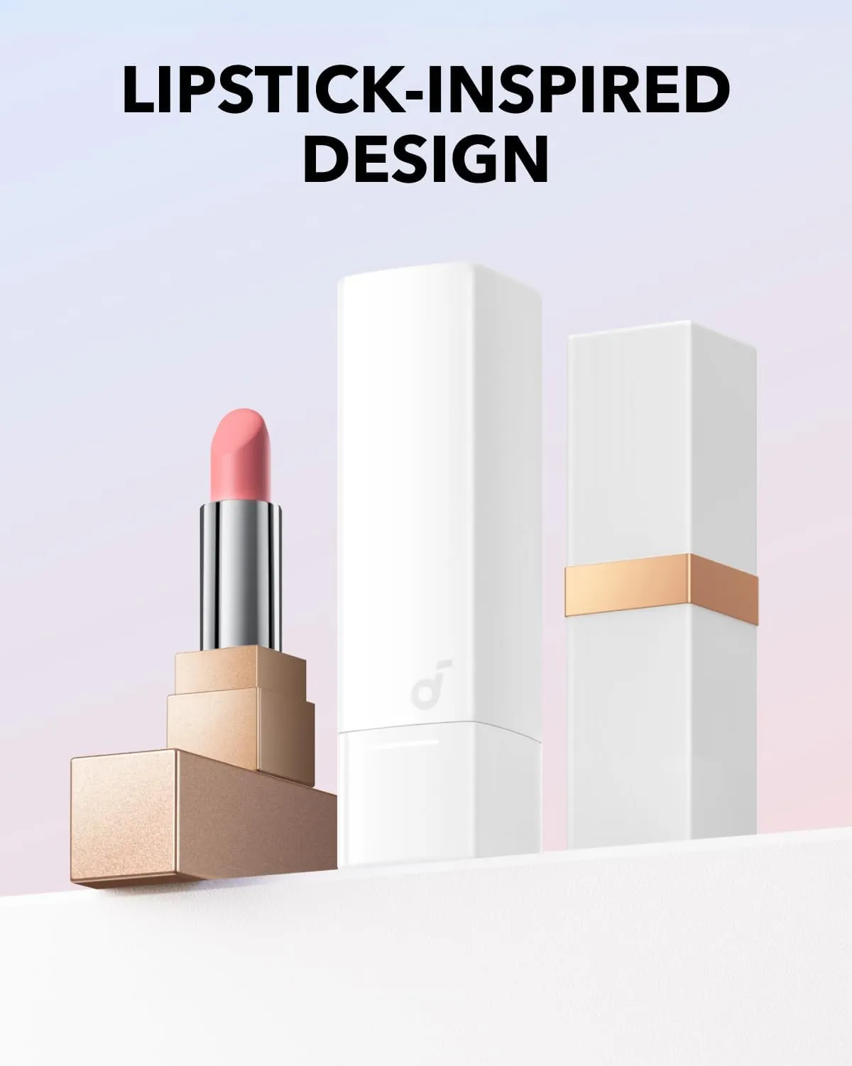 Soundcore A30i by Anker, Smart Noise Cancelling Earbuds, Lipstick-Shaped Stylish Design, Tiny, Lightweight Comfort, Clear Sound, IP54, 15H Playtime in ANC Mode, Wireless Earbuds, Bluetooth 5.4