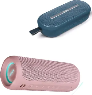 SOWO Portable Bluetooth Speaker - Wireless Speaker Waterproof with Partyboom Technology - 40W, Loud Clear Stereo Sound and Bass Boost - 16H Playtime for Outdoor, Camping and Travel Use