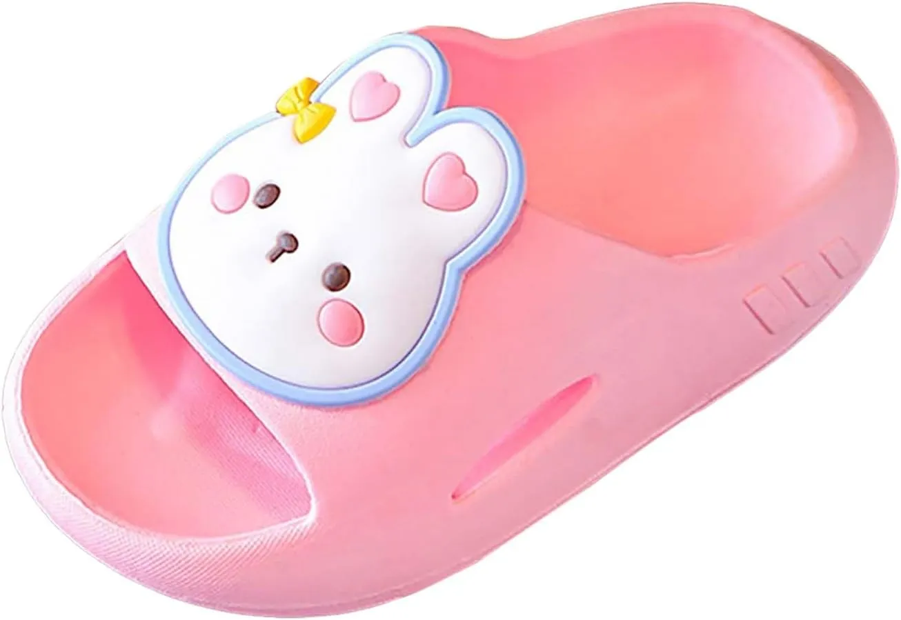 Summer Dress Shoes for Kid/Big Kid Boys And Girls Slippers Comfortable Soft Sole Thick Bottom Non Slip Home Cute Cartoon Slippers