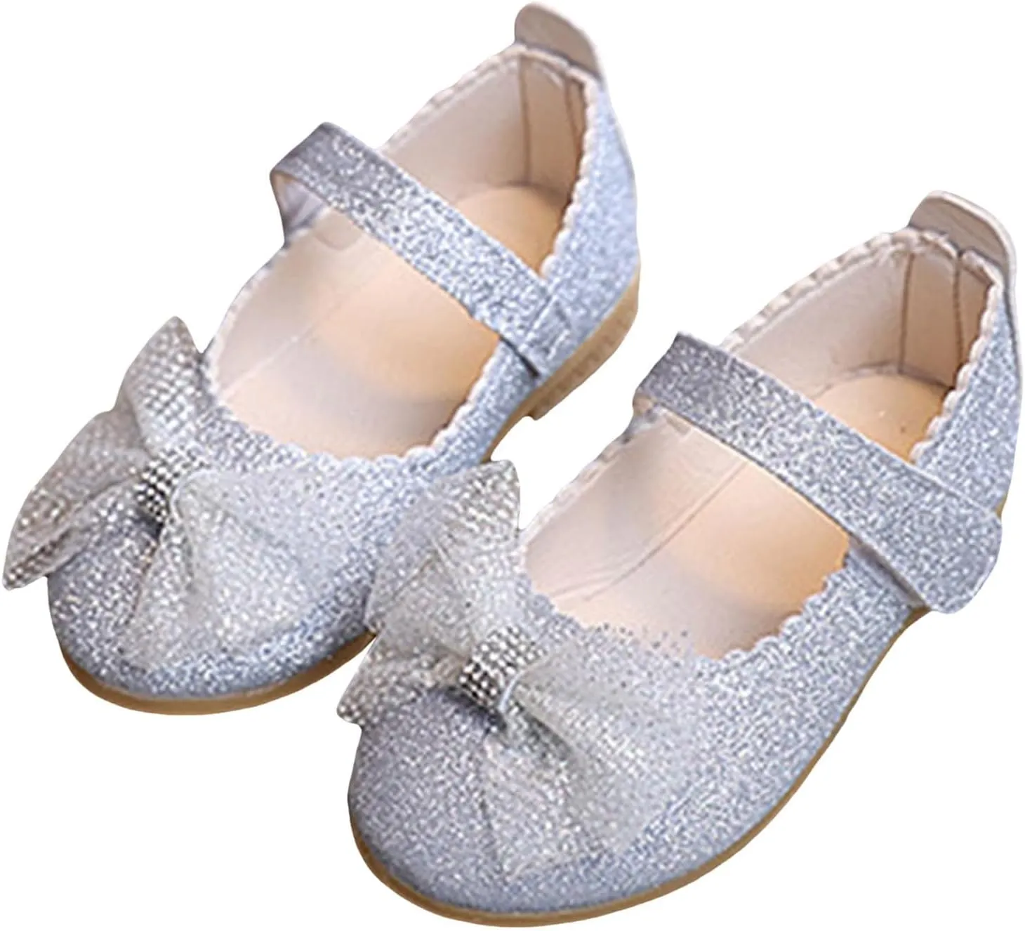 Summer Sandals Athletic Girls Princess Shoes New Children's Shoes Shiny Spring And Summer Small Leather Girl Baby Single Soft Sole