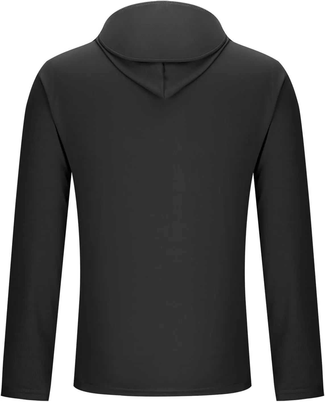 Sun Shirts for Men Hooded UPF 50  Long Sleeve Fishing Shirt with Mask UV Neck Gaiter Full Zip up Hoodie with Pockets