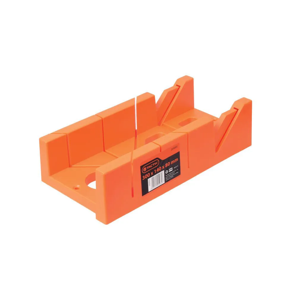 TACTIX Miter Box (300 x 140 x 80mm)