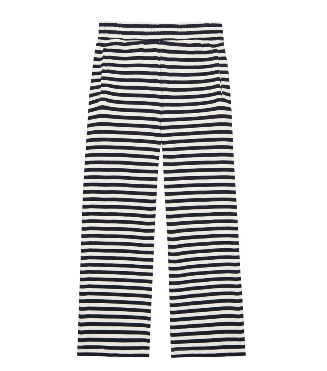 THE GREAT~ Victory striped sweatpant