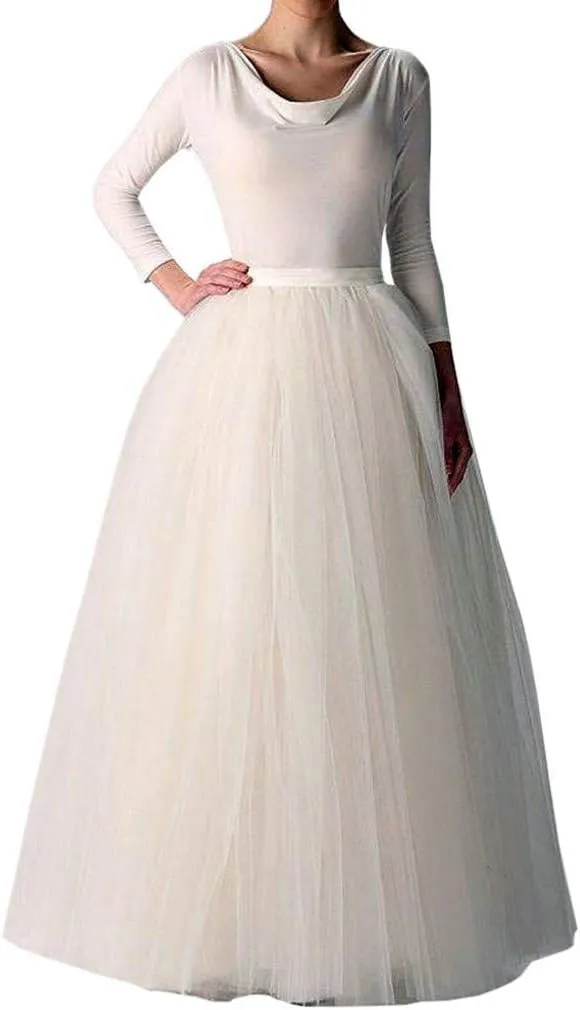 Tulle Tutu Dress Womens Pleated Princess Mesh Skirt Adult Dancing Skirt Ballet Skirt Womens