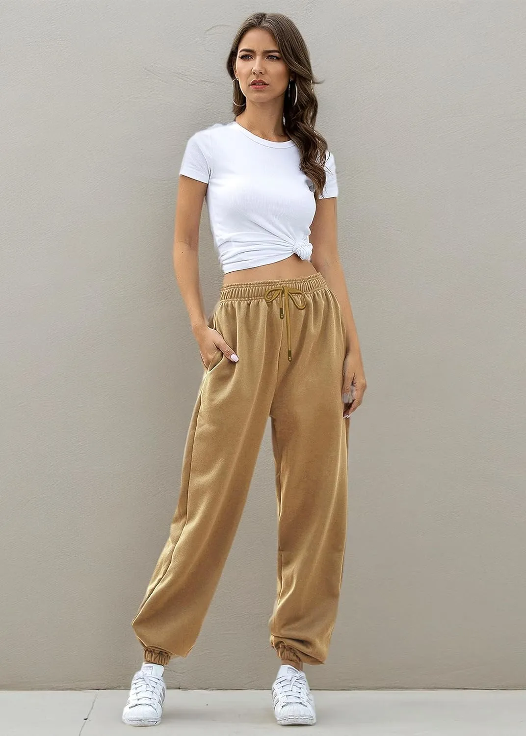 VINMEN Sweatpants for Women