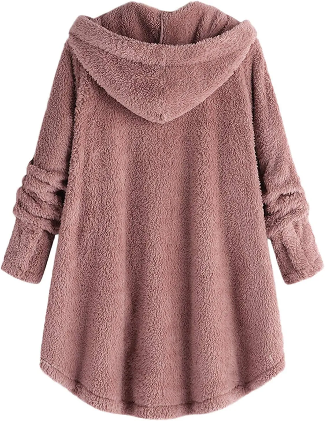 Winter Coats for Women Fashion Furry Sherpa Jacket Faux Fur Coat Shaggy Fleece Jacket Warm Clothes Oversized Coat