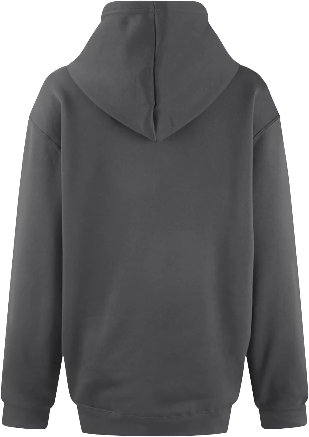 Women'S Fashion Hoodies & Sweatshirts 2024 Fall Drop Shoulder Pullover Sweaters Long Sleeve Tops With Pocket