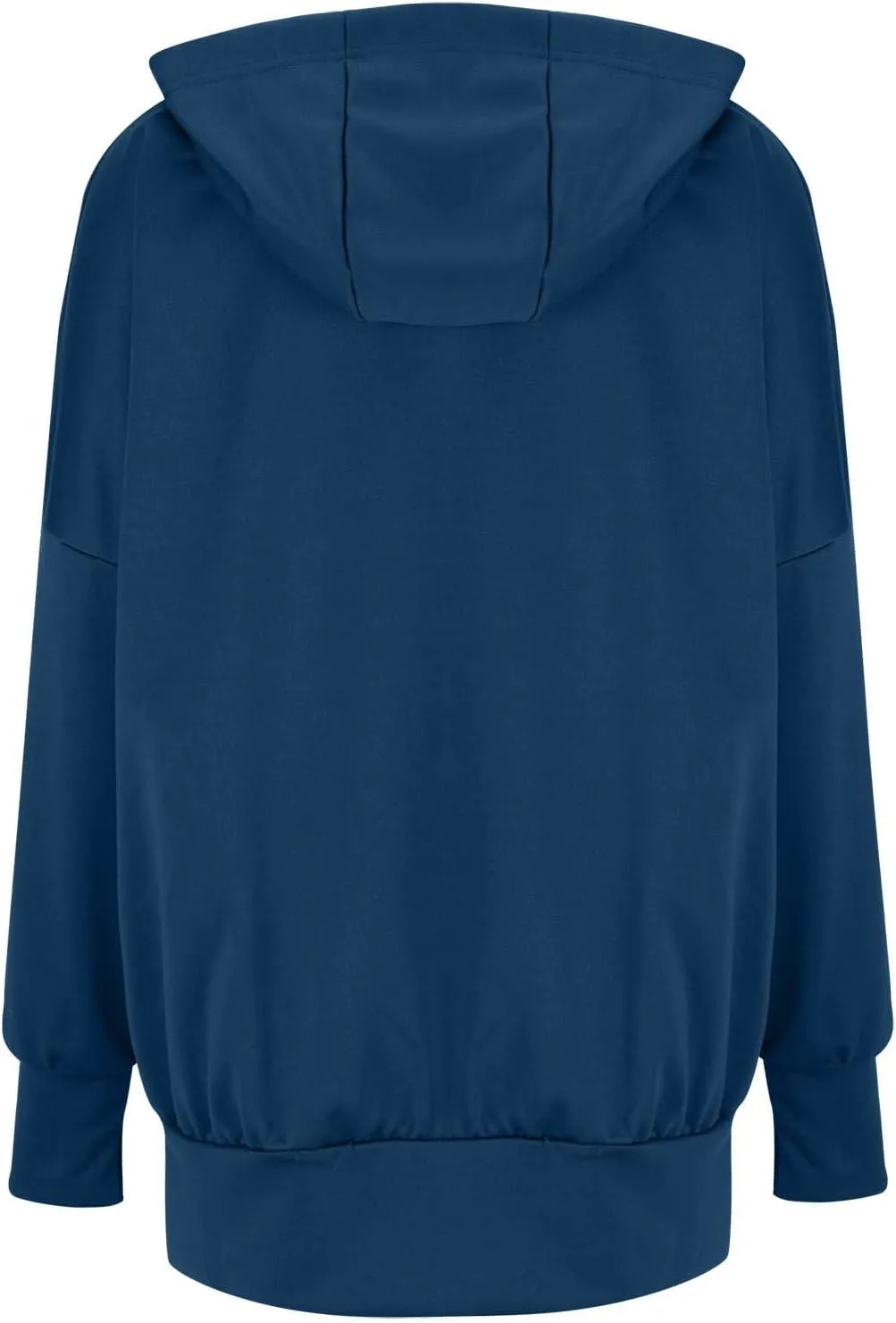 Womens Hoodies Oversized Sweatshirt Loose Casual Long Sleeve Zip Up Fall Outfits Fashion Jackets Outwear with Pockets