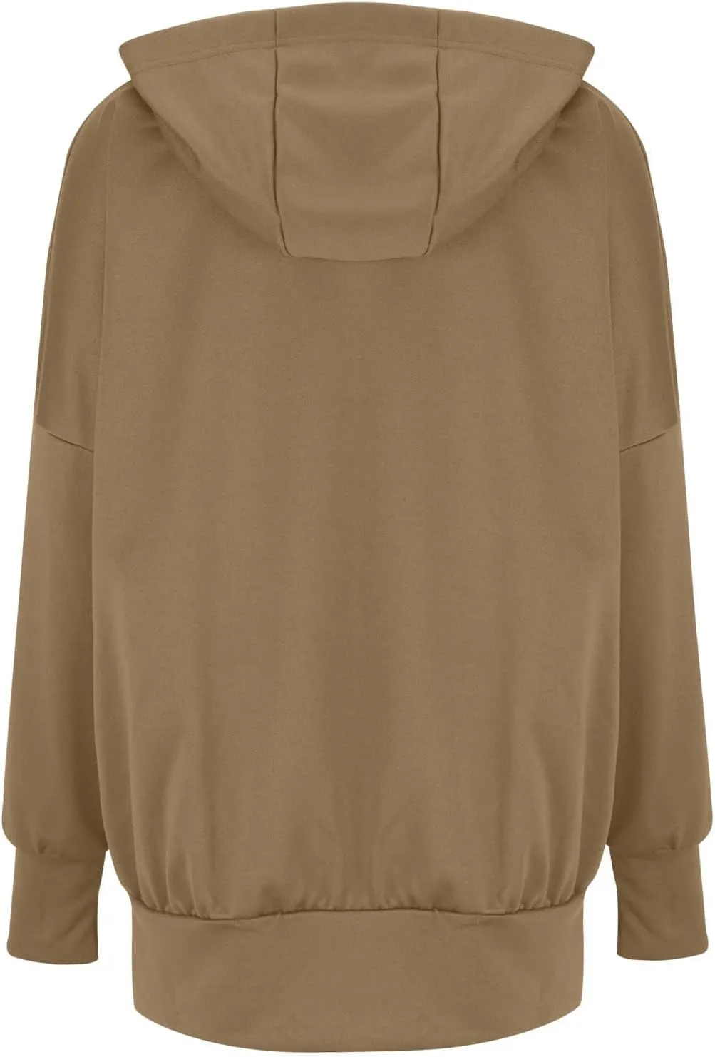 Womens Hoodies Oversized Sweatshirt Loose Casual Long Sleeve Zip Up Fall Outfits Fashion Jackets Outwear with Pockets