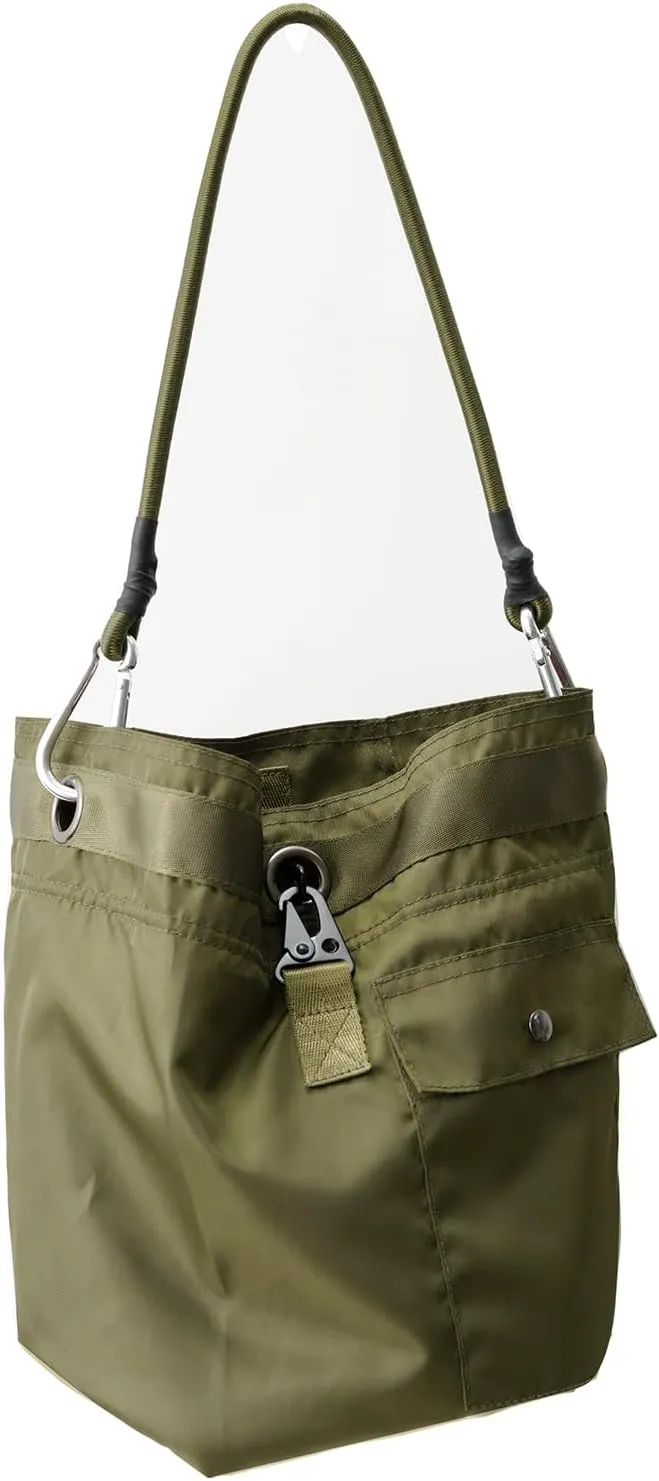 Women's Shoulder Crossbody Bags for Women Nylon Bucket Bag,Lightweight Adjustable and Detachable Shoulder Strap