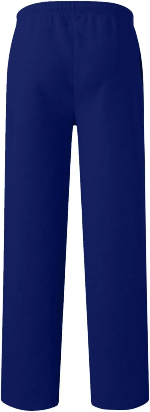 Womens Wide Leg Sweatpants Casual High Waist Baggy Sweatpants Boyfriend Fleece Jogger Pants with Pockets Trousers