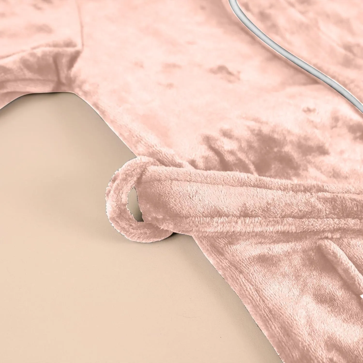 Womens Winter Flannel Pajama Sets Fluffy Fleece Long Bathrobe with Pant Warm Shower Nightgown,Pocket,Belted