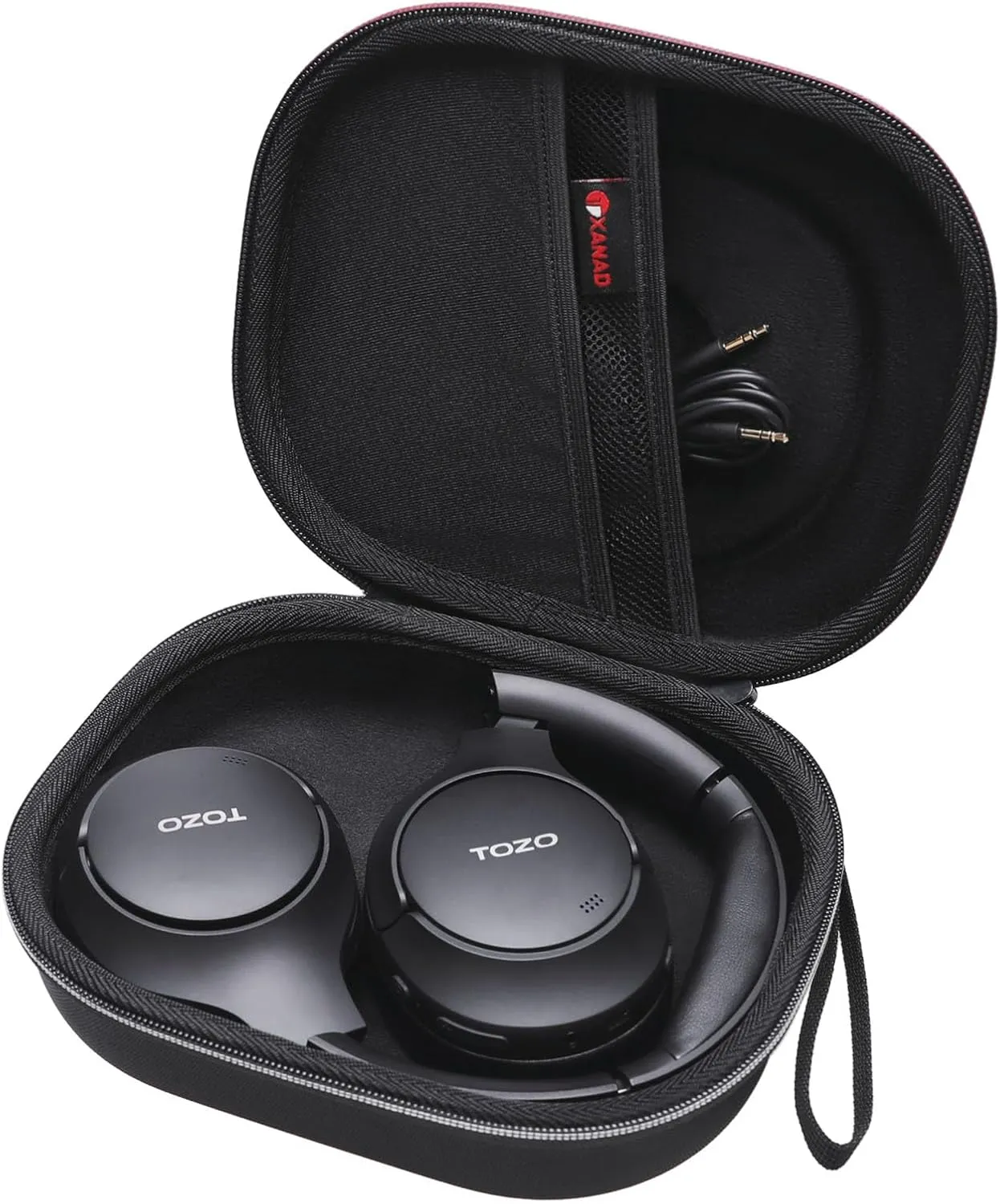 XANAD Hard Case Compatible with Skullcandy Crusher Evo, Hesh ANC, Hesh Evo, Crusher ANC, Riff 2 Wireless Headphones (Black)