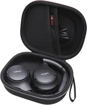 XANAD Hard Case Compatible with Skullcandy Crusher Evo, Hesh ANC, Hesh Evo, Crusher ANC, Riff 2 Wireless Headphones (Black)