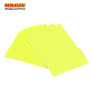 Yellow Sticker 10S 4*10CM