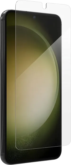 ZAGG InvisibleShield Elite Screen Protector for Samsung Galaxy S23  Plus, Made with Hybrid Polymer, Perfect Fit, HD Clarity, Compatible with Biometric Fingerprint Scanner, Easy to Install