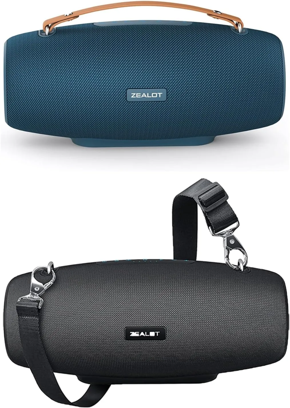 ZEALOT Bluetooth Speakers, 75W Portable Bluetooth Speakers Loud with BassUp Technology,IPX6 Waterproof Outdoor Speaker with 14,400MAh Big Battery,20H Playtime,EQ,Stereo,Party, Beach Wireless Speaker