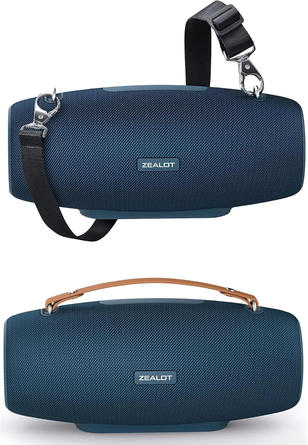 ZEALOT Bluetooth Speakers, 75W Portable Bluetooth Speakers with Subwoofer,Speakers Bluetooth Wireless IPX6 Waterproof,20H Play,Deep Bass,Stereo Loud,EQ,Bluetooth Speaker for Party,Beach,Camping